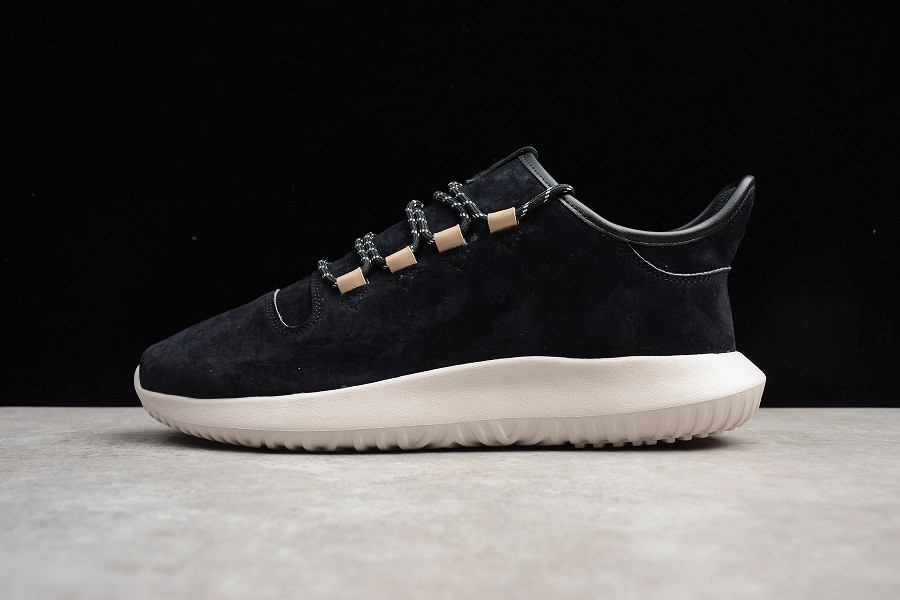 Adidas tubular leather black on sale