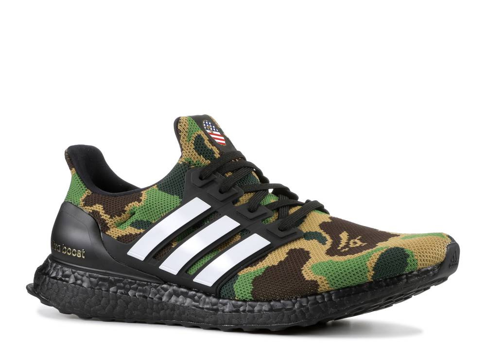 Adidas Ultra Boost Adidas A Bathing Ape X Ultraboost 4.0 Green