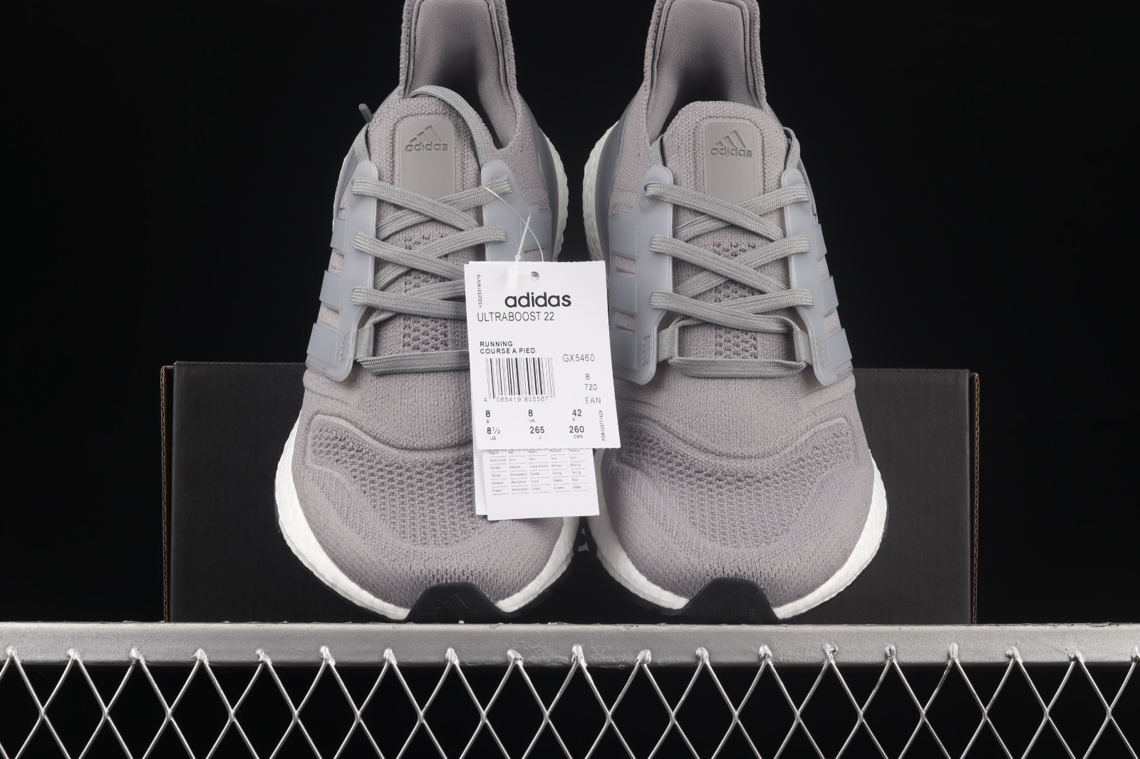 Ultra boost wolf best sale grey