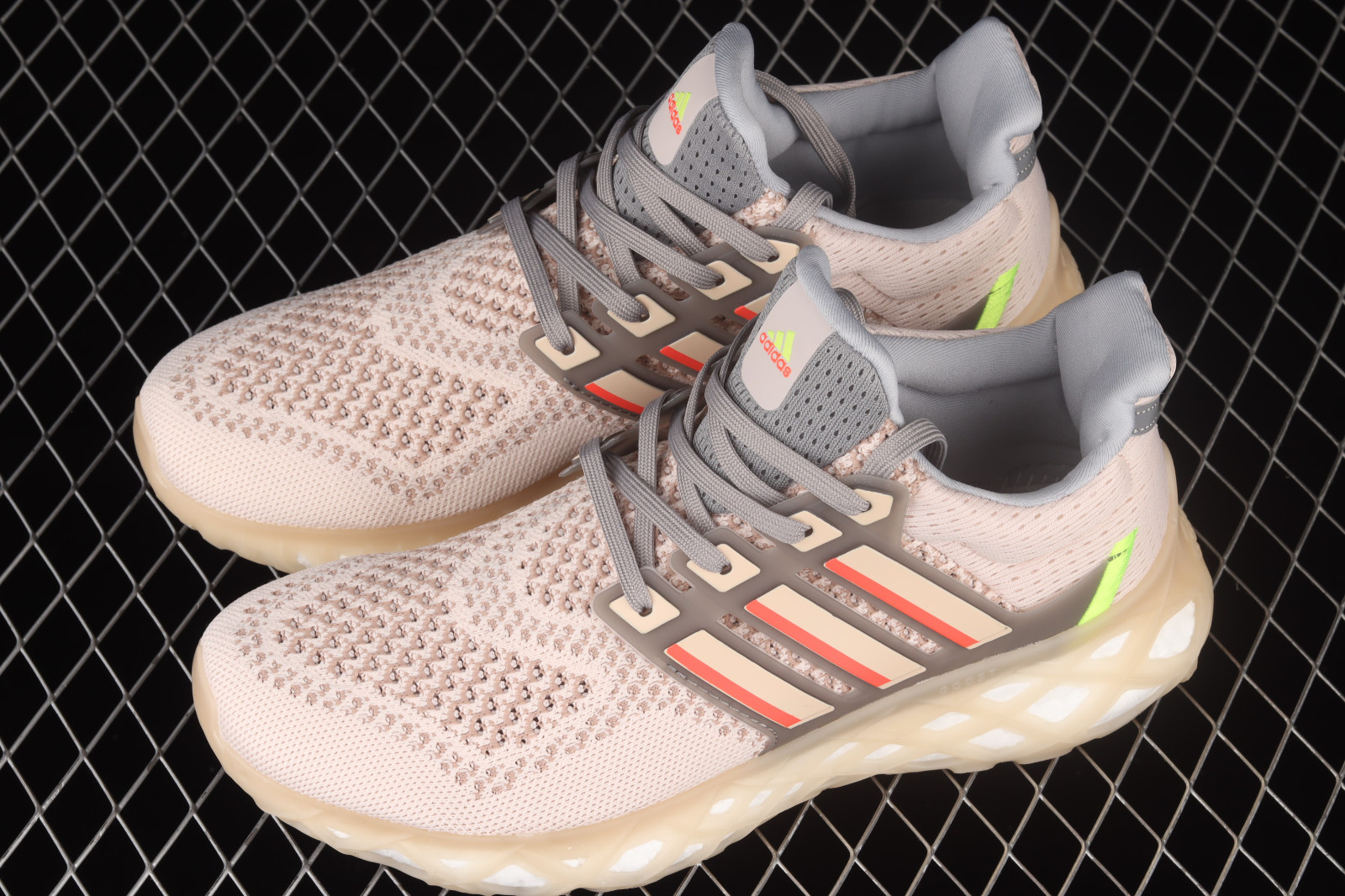 Sepsale - 72 Low sneakers - Adidas Ultra Boost WEB DNA Grey Orange Shoes  GY4157