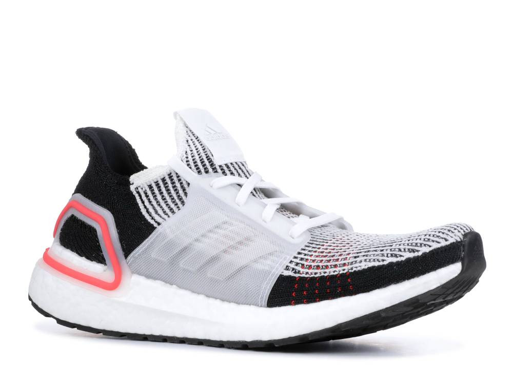 Adidas Ultraboost 19 Laser Red Chalk Active White Cloud B37703 -  StclaircomoShops