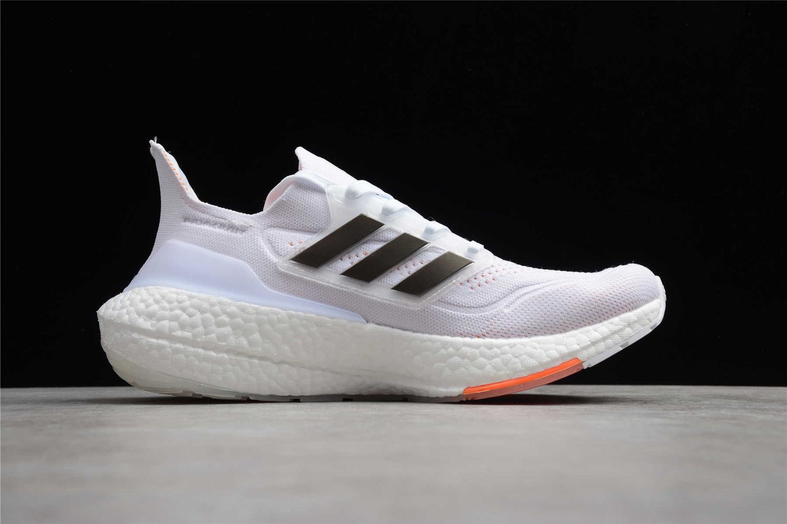 Adidas Ultraboost 21 Tokyo Cloud White Core Black Solar Red S23840 kanye west confirms adidas collaboration will launch september Adidas Ultra Boost AljadidShops