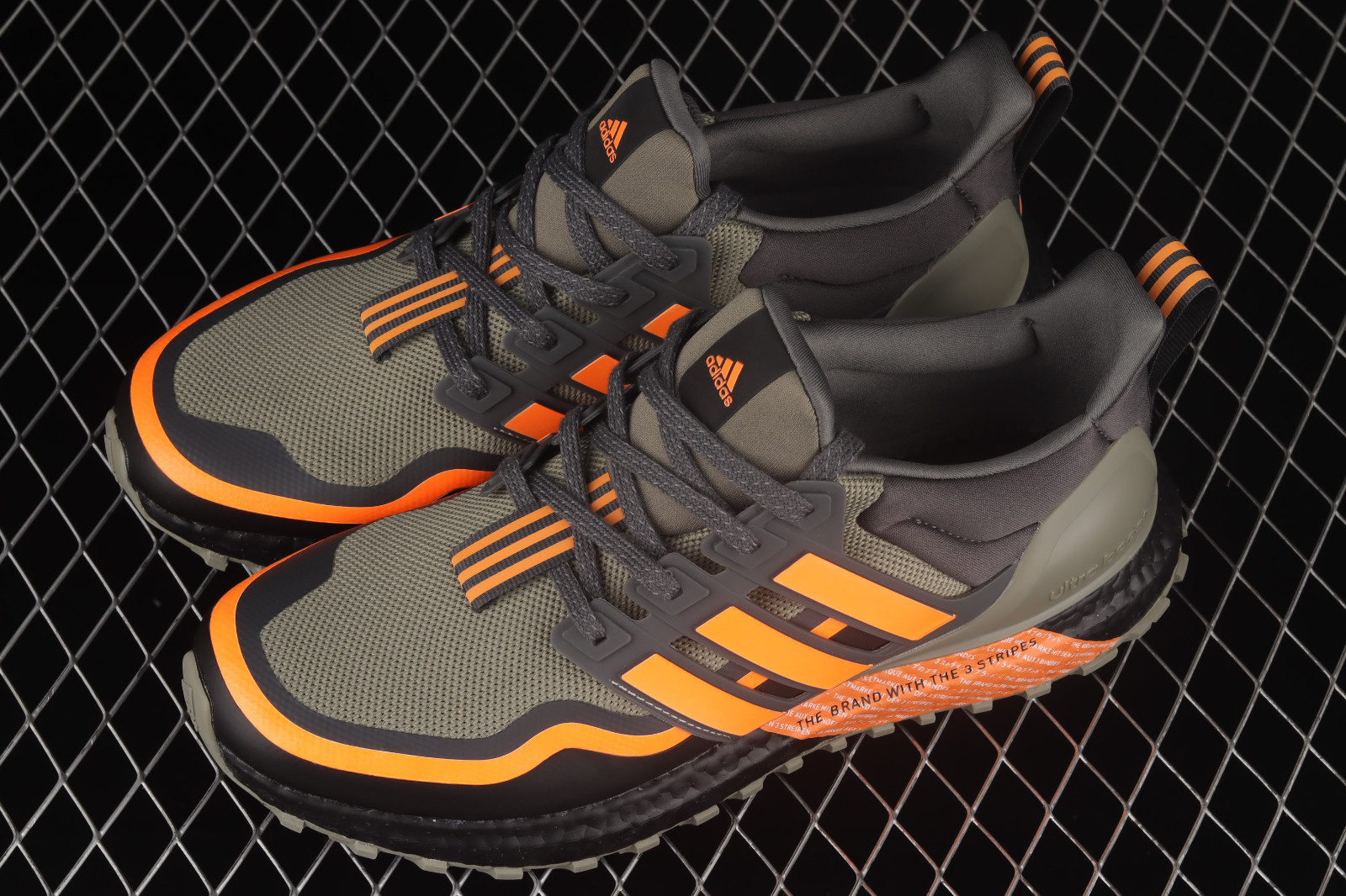 Adidas ultra boost orange and green new arrivals
