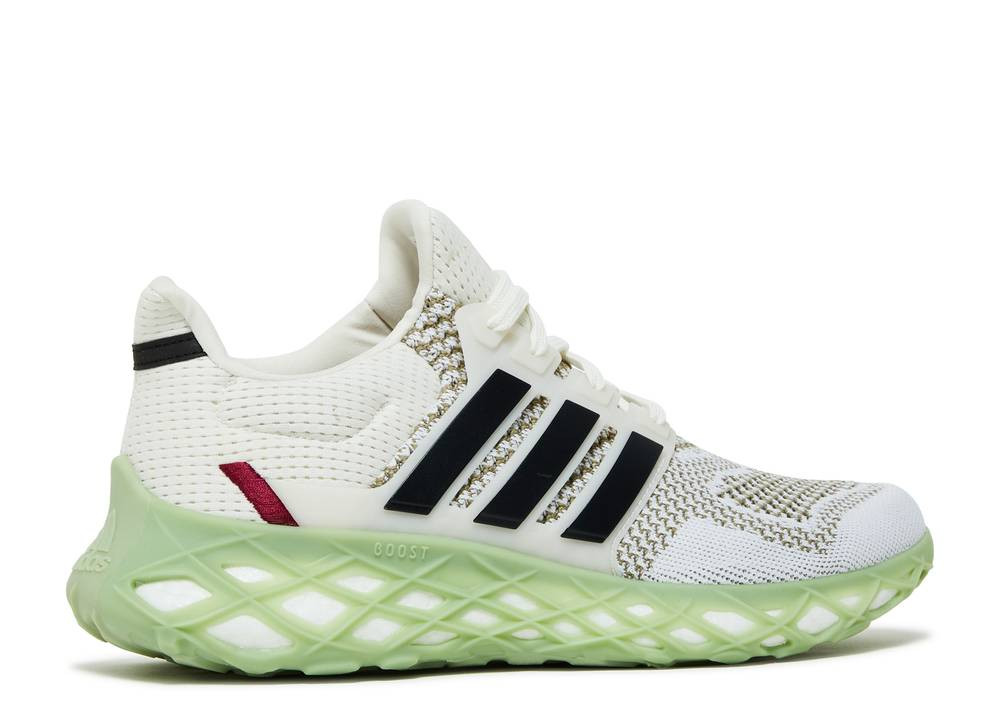 Adidas chaussure Ultra Boost Adidas chaussure slides foot locker size GmarShops Adidas chaussure Ultraboost Web Dna White Orbit Green Core Carbon GZ3679