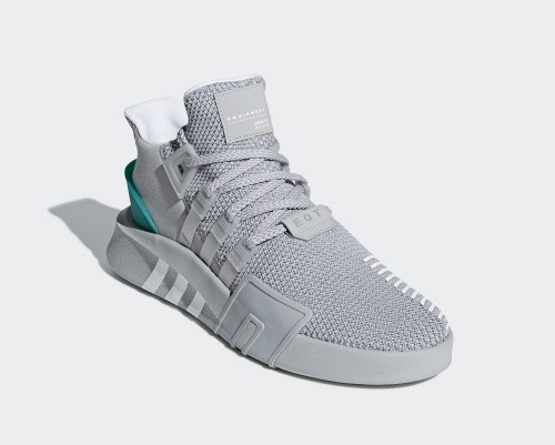 StclaircomoShops - Adidas EQT Bask Wolf Grey Cloud White Sub Green B37514 - in the adidas 4D Futurecraft