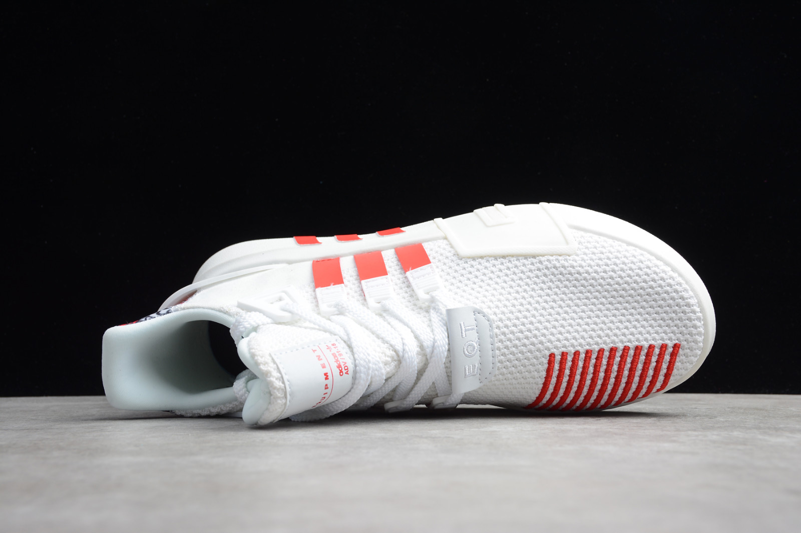 Adidas eqt basketball adv white & red shoes Clearance