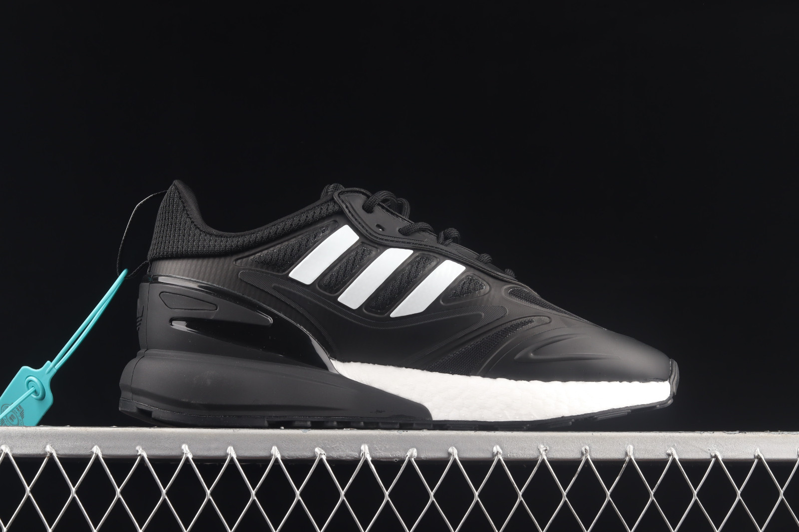 StclaircomoShops Adidas Originals ZX 2K Boost 2.0 Core Black