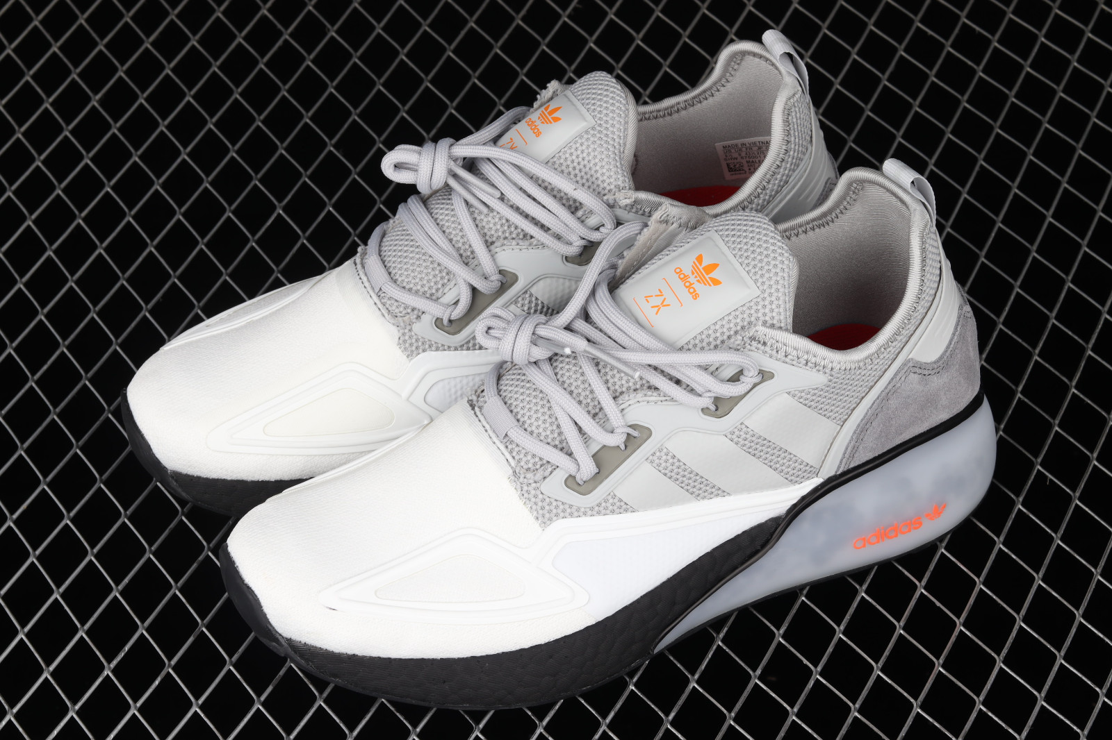 Adidas zx 2k boost white grey clearance
