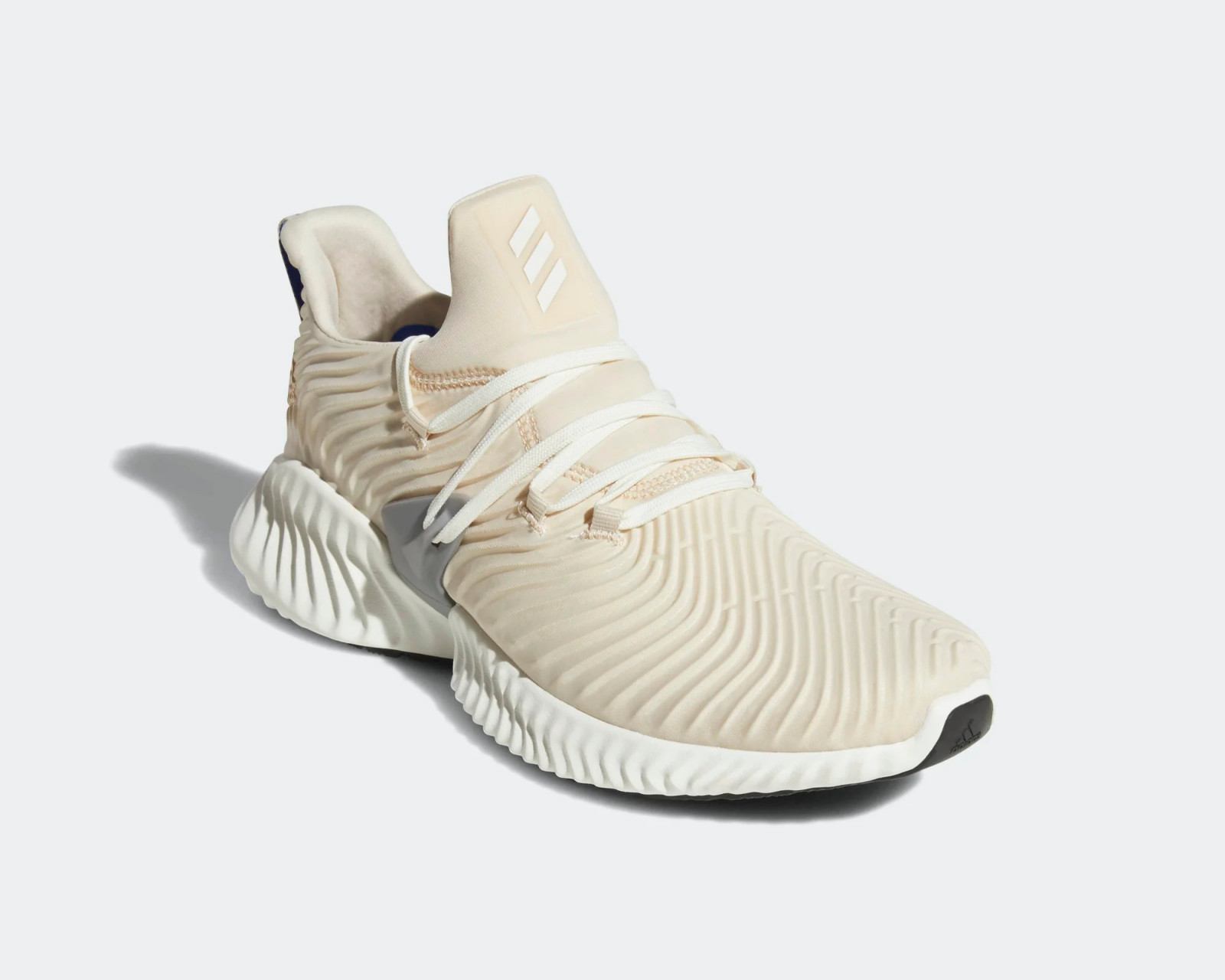 Sepsale Adidas AlphaBoost Instinct Linen 200 sneakers low Running White Grey Core Black B76039 adidas Performance Pro Boost Mid Basketball Shoes