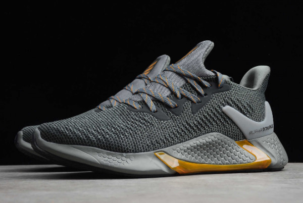 Adidas alphabounce beyond grey yellow sales