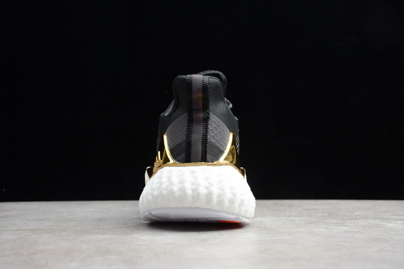 Adidas Alphabounce Boost Core Black Gold White EG6532 - StclaircomoShops