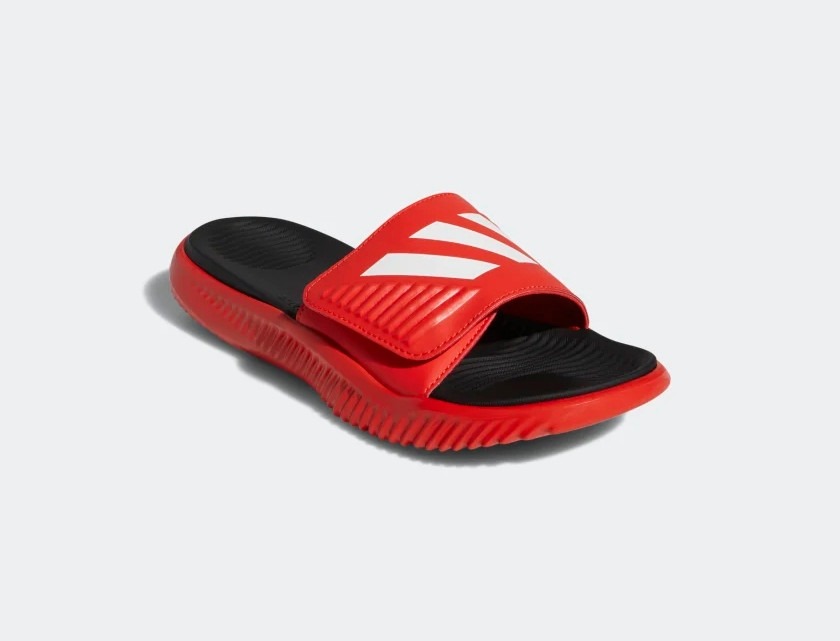 Adidas alphabounce slide red clearance