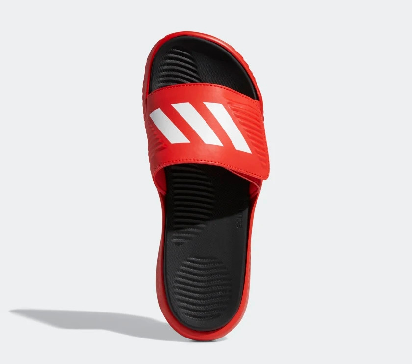 Adidas alphabounce slide red clearance