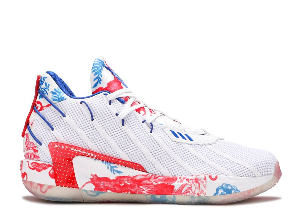 Adidas Dame 7 Fine China Blue Vivid 
