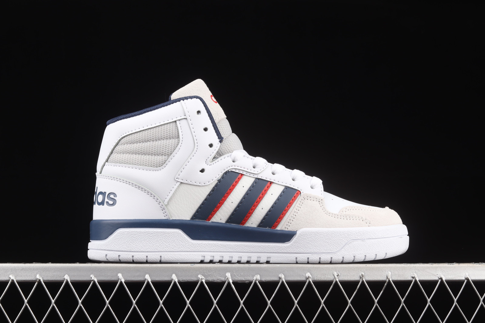 Adidas Entrap Mid Footwear White Collegiate Navy Vivid Red FY6621 -  StclaircomoShops