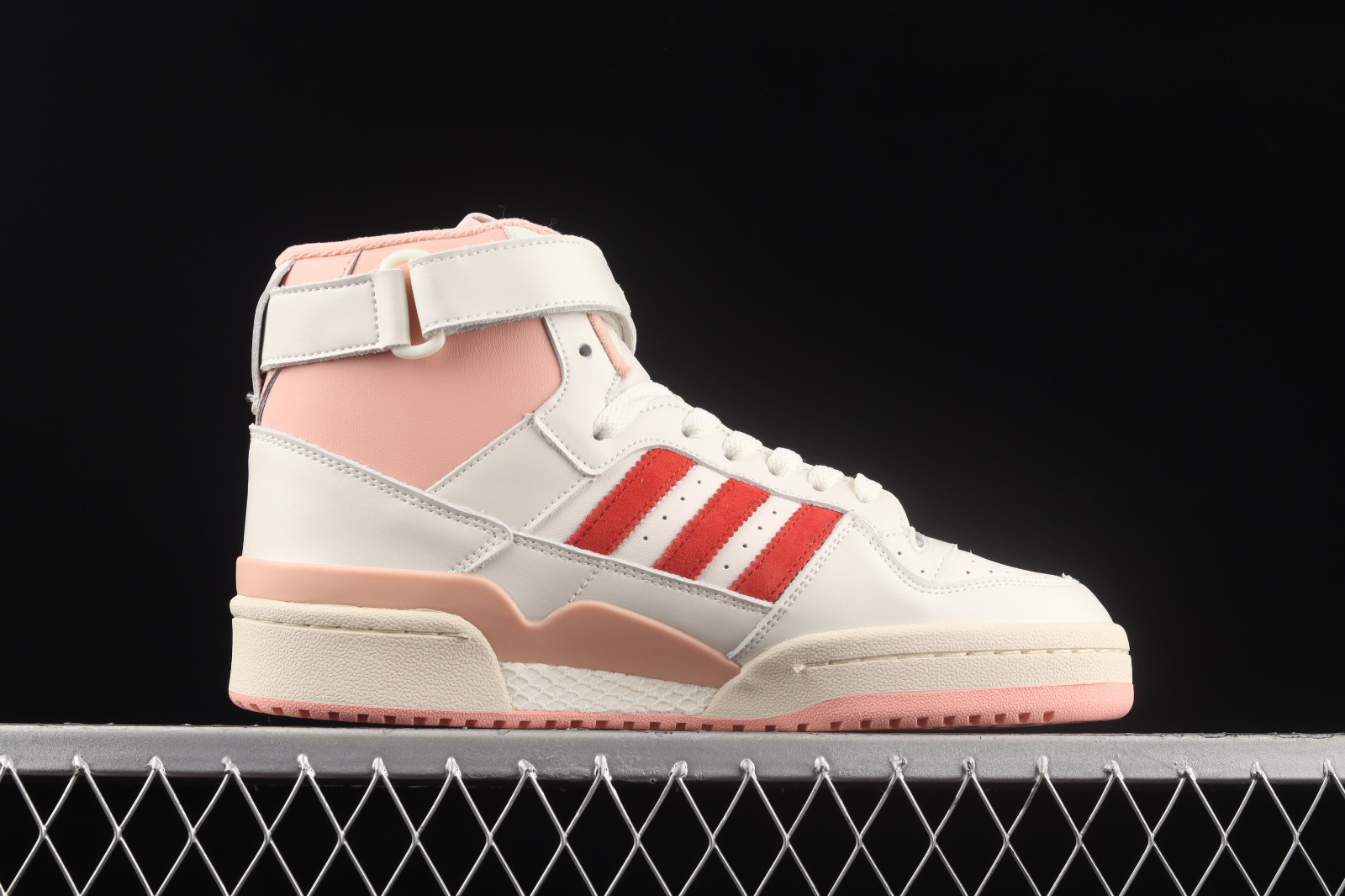 Adidas Forum 84 High Off White Glow Pink Vivid Red H01670 - StclaircomoShops