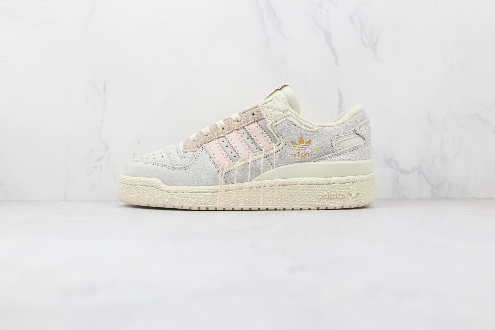 Adidas Forum 84 Low Off White Wonder White Halo Blush GW0299 -  StclaircomoShops