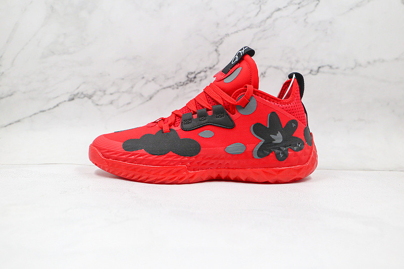 Adidas Harden Vol. 5 Flower Patch Scarlet Core Black Grey Five HO1282 -  Sepsale