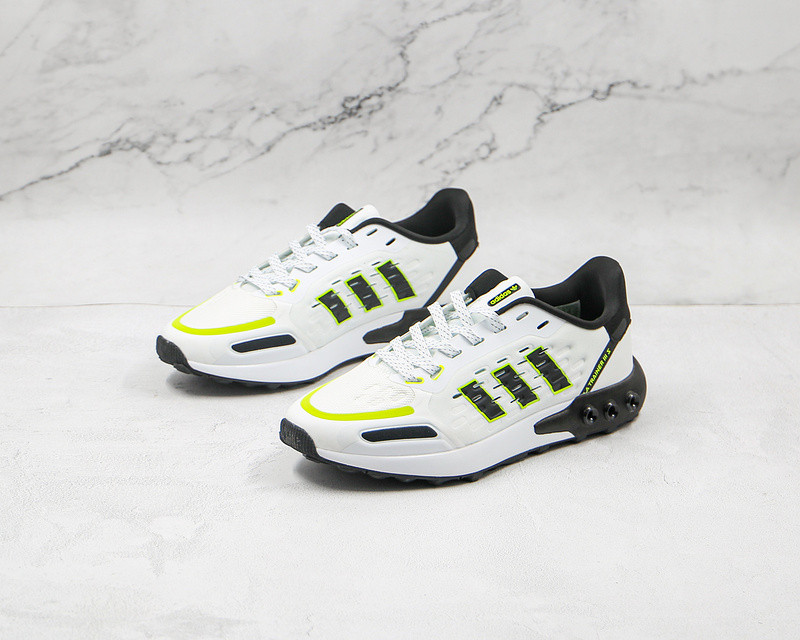 Adidas LA Trainer 3 Cloud White Core Black Solar Yellow FY3704 - Sepsale