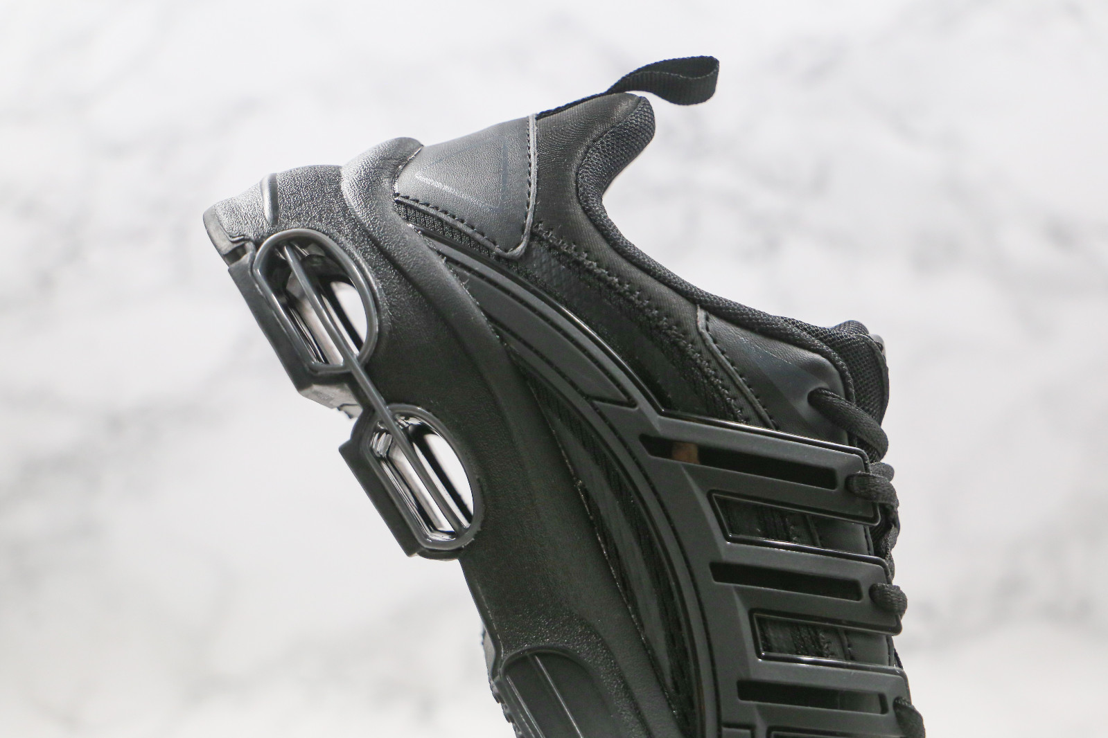 Adidas neo triple black sales