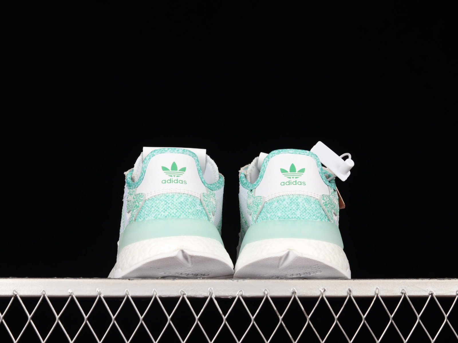 Adidas Nite Jogger Boost Light Green Cloud White FW6715 - RvceShops