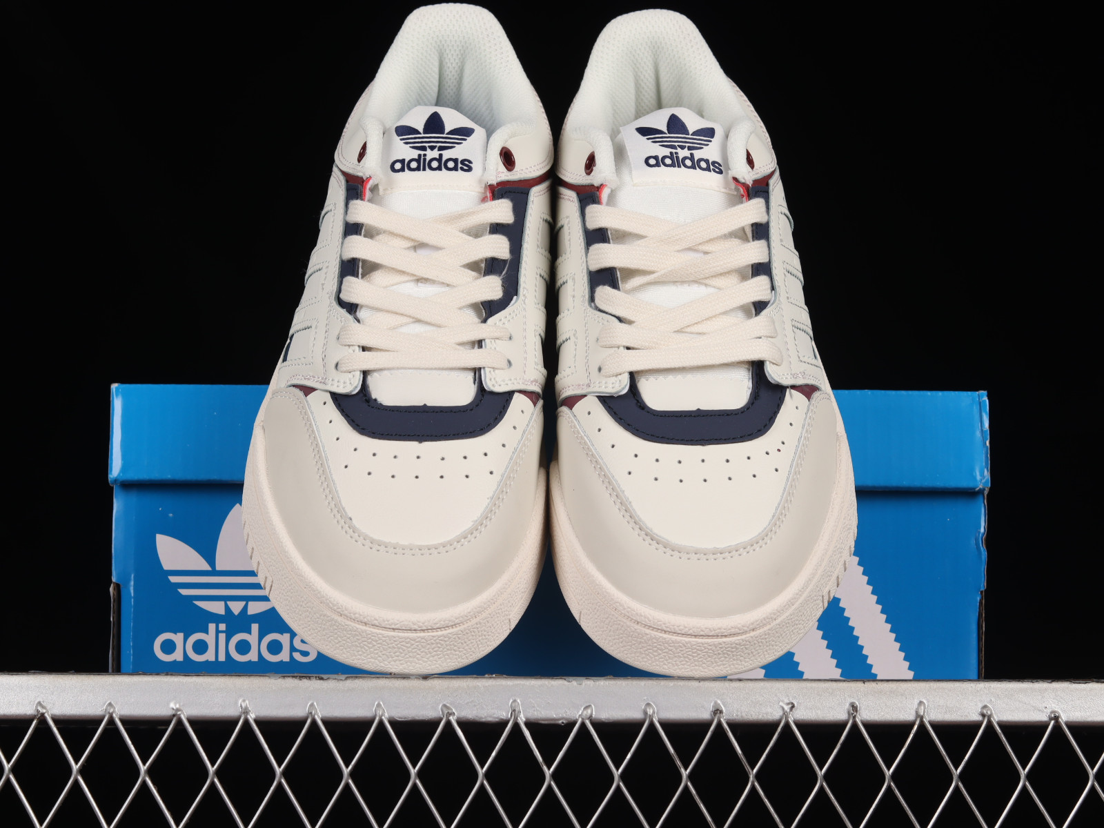 Adidas Originals Drop Step XL Low Cream White Core Black Dark Red GW9728 -  Sepsale