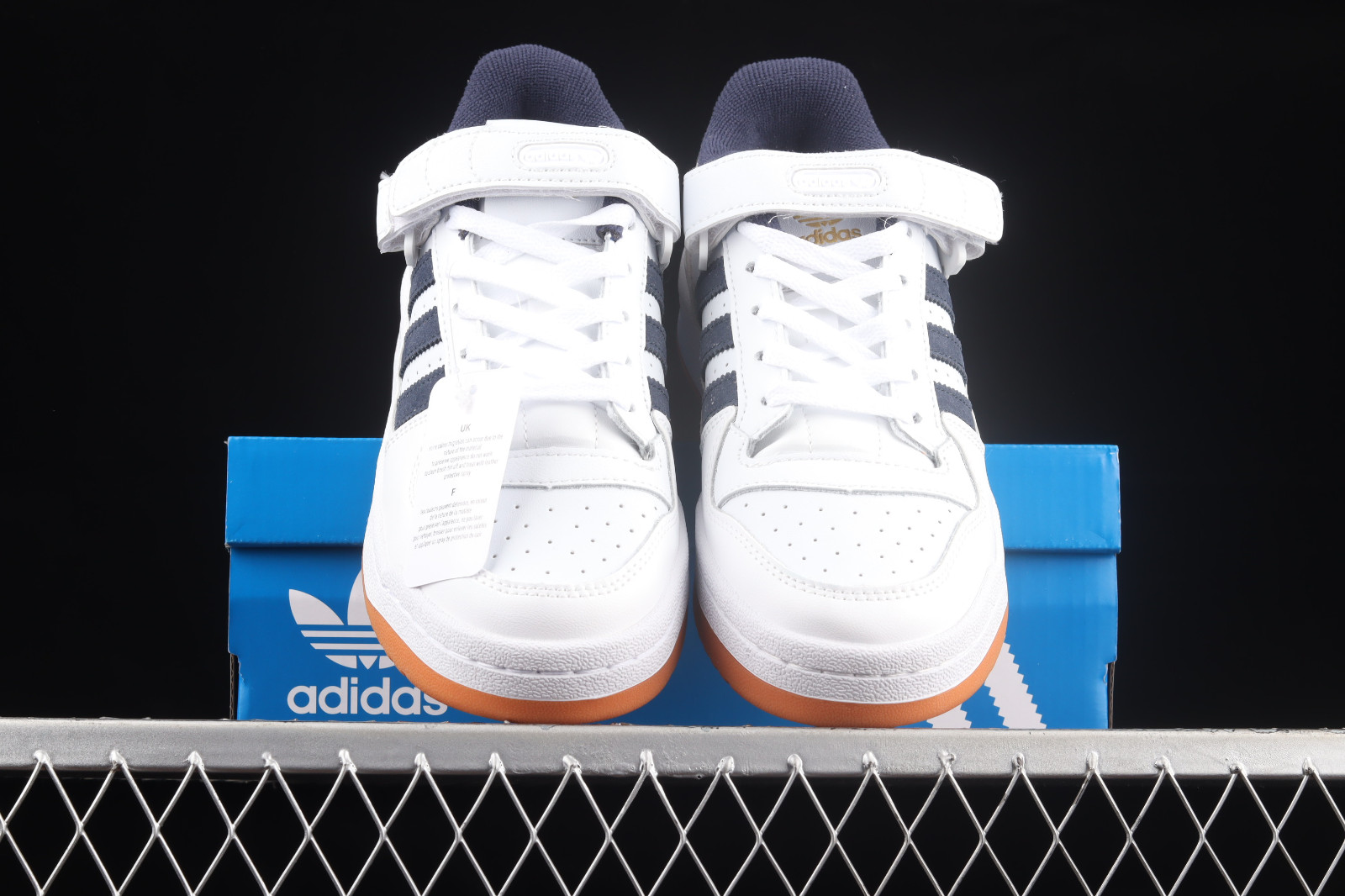 Adidas Originals Forum Low Cloud White Crew Navy Gum GY2648 -  StclaircomoShops