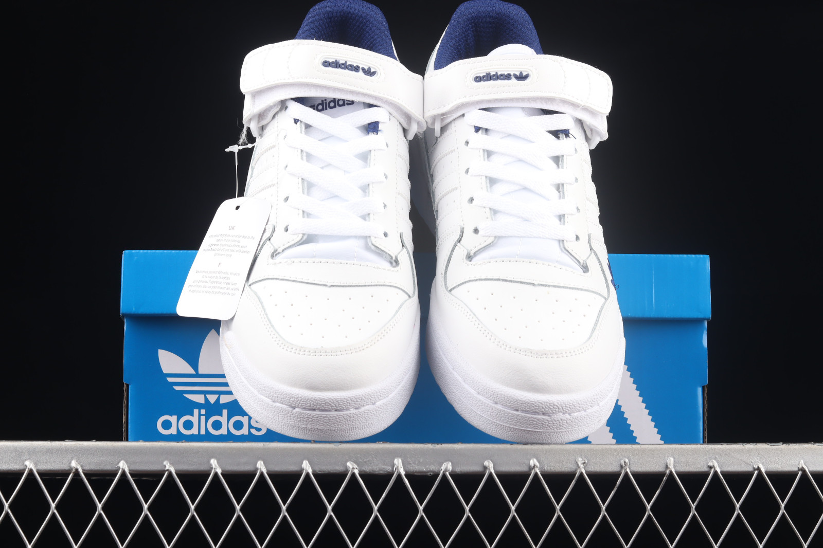 Adidas Originals Forum Low Cloud White Victory Blue Shoes H01673 - Sepkicks