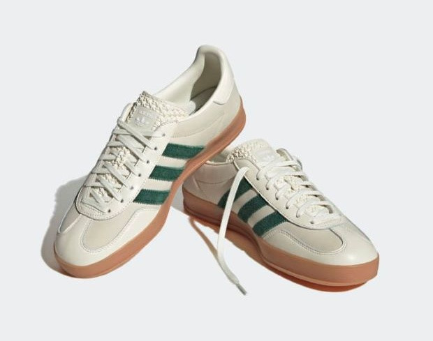 spuiten combineren Neem de telefoon op Adidas Originals Gazelle Indoor Off White Dark Green Footwear White ID2567  - Sepsale