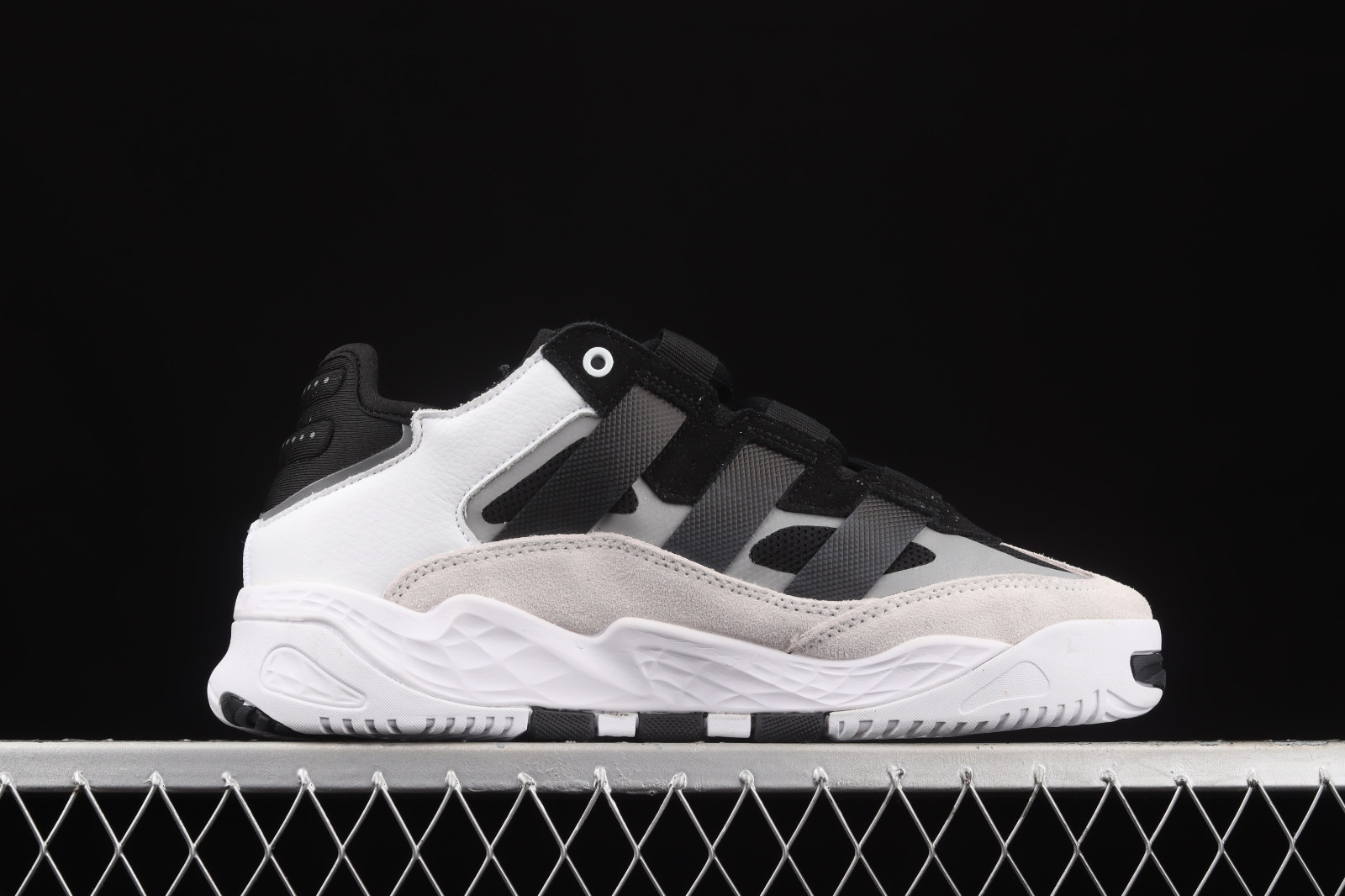 Adidas Originals Niteball Cloud White Core Black Silver Metallic H67360 -  Ariss-euShops