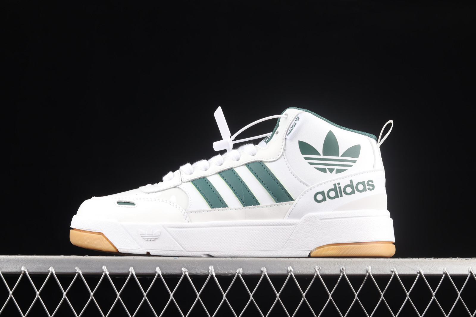 Adidas Originals Post Up Cloud White Dark Green Brown GY1392 - Sepkicks