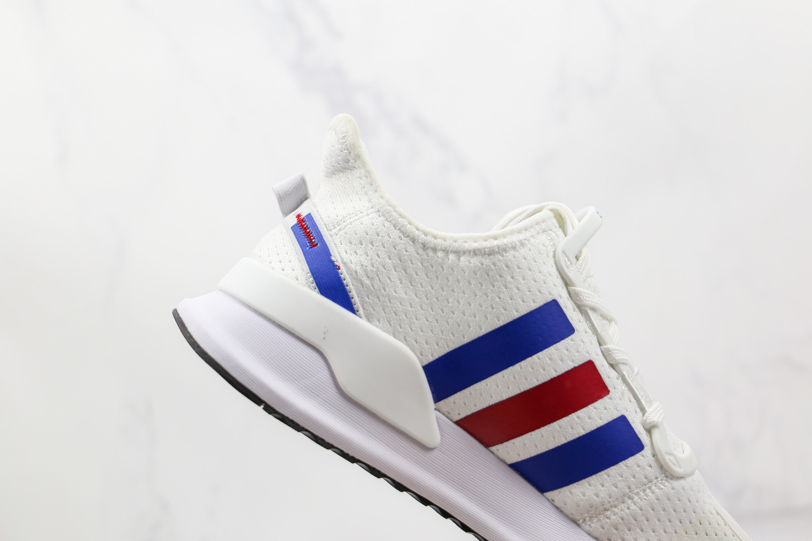 Adidas u path white red blue clearance