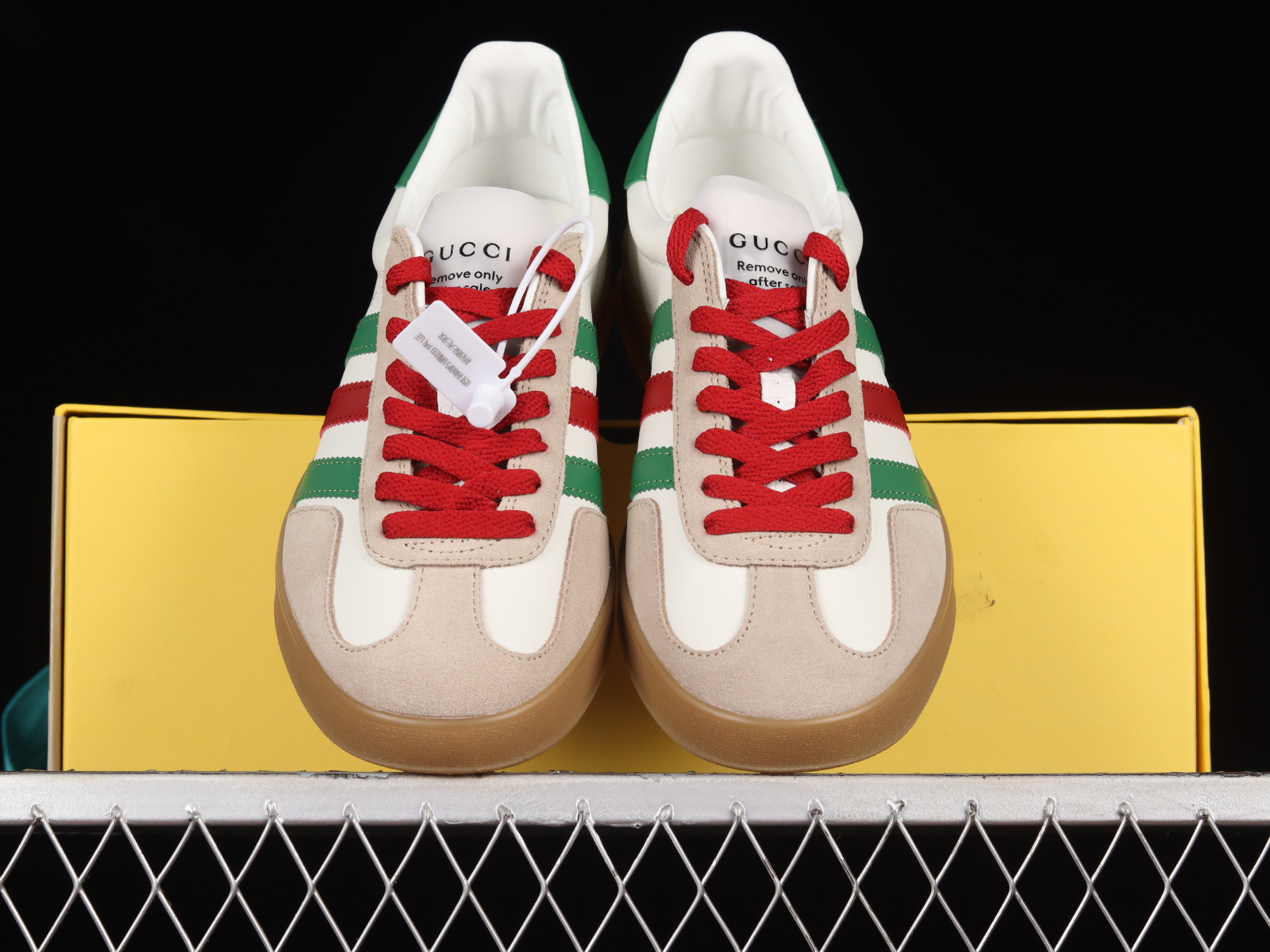 Brand New Adidas x Gucci men's Gazelle sneaker US 8.5 / UK 8 / EU 42
