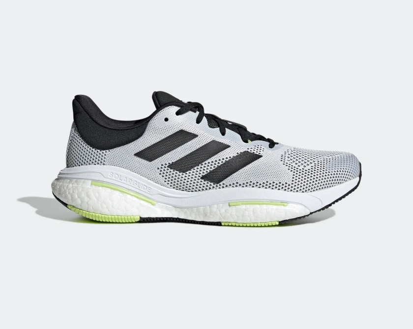 Conversely fitting cheese Adidas Solarglide 5 Cloud White Core Black Pulse Lime GX5472 -  StclaircomoShops