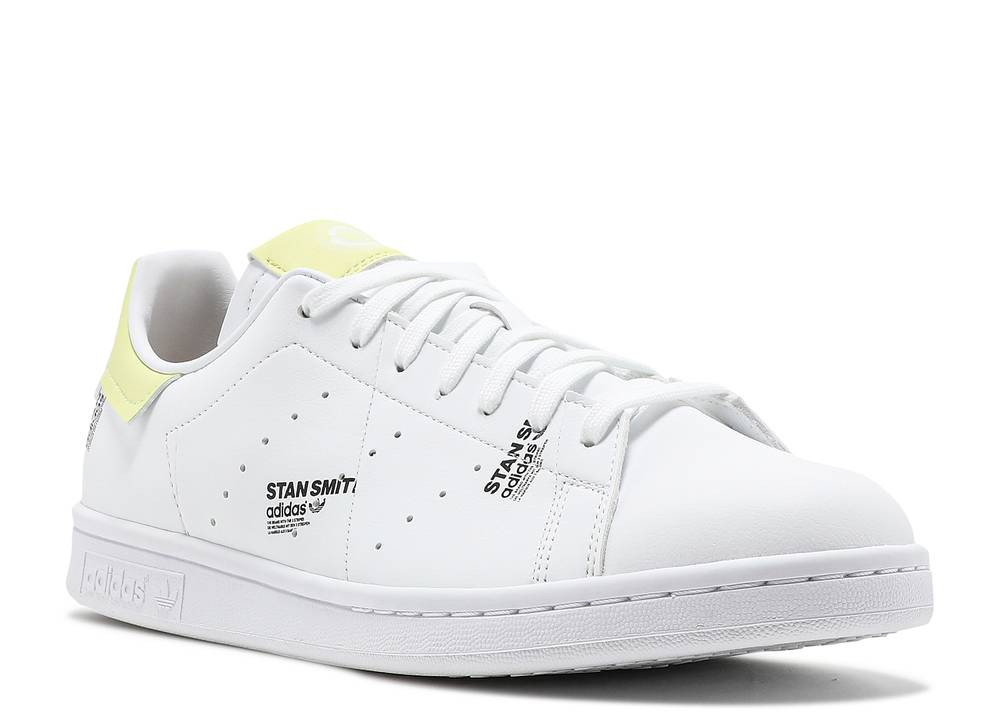 Adidas Stan Smith Digital Prints White Pulse Yellow Core Black Cloud GV7665  - StclaircomoShops