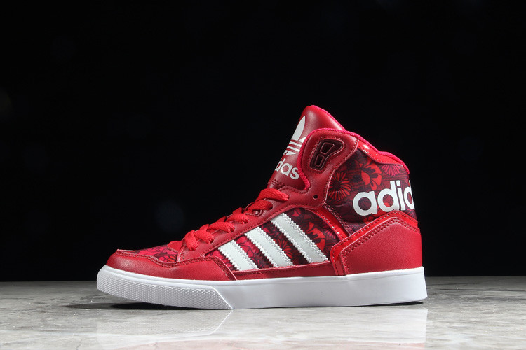 Adidas Womens Extaball Floral Print Red Cloud White Core Black BB0691 StclaircomoShops adidas Blue Version Mini Bowling Bag Other Adidas
