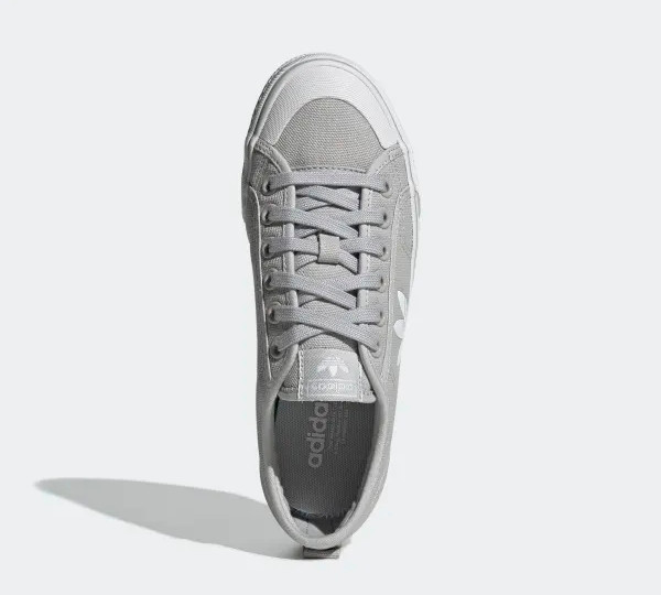 Adidas Womens Original Nizza Grey Two Cloud White Crystal White EF2039 -  Sepsale