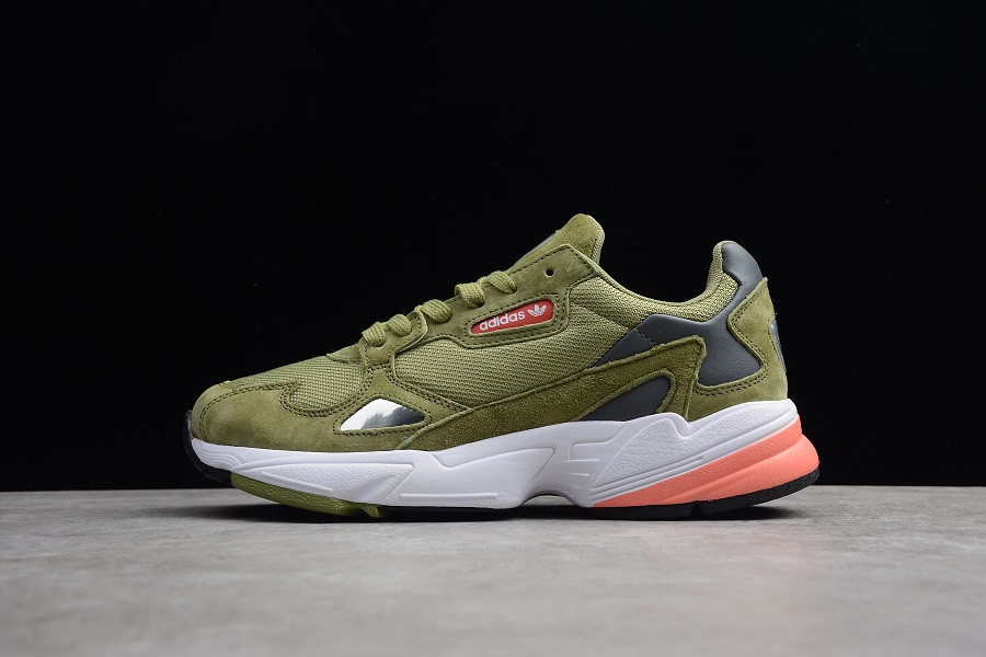 Adidas falcon green clearance