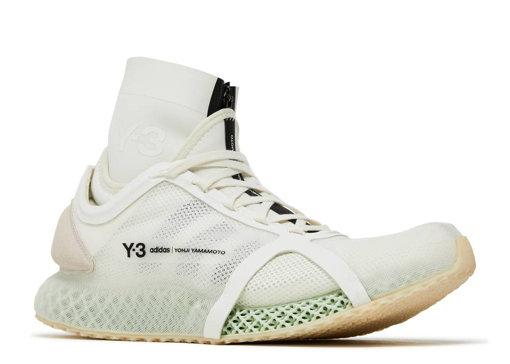 Adidas Y3 Runner 4d Iow Mid Core White 