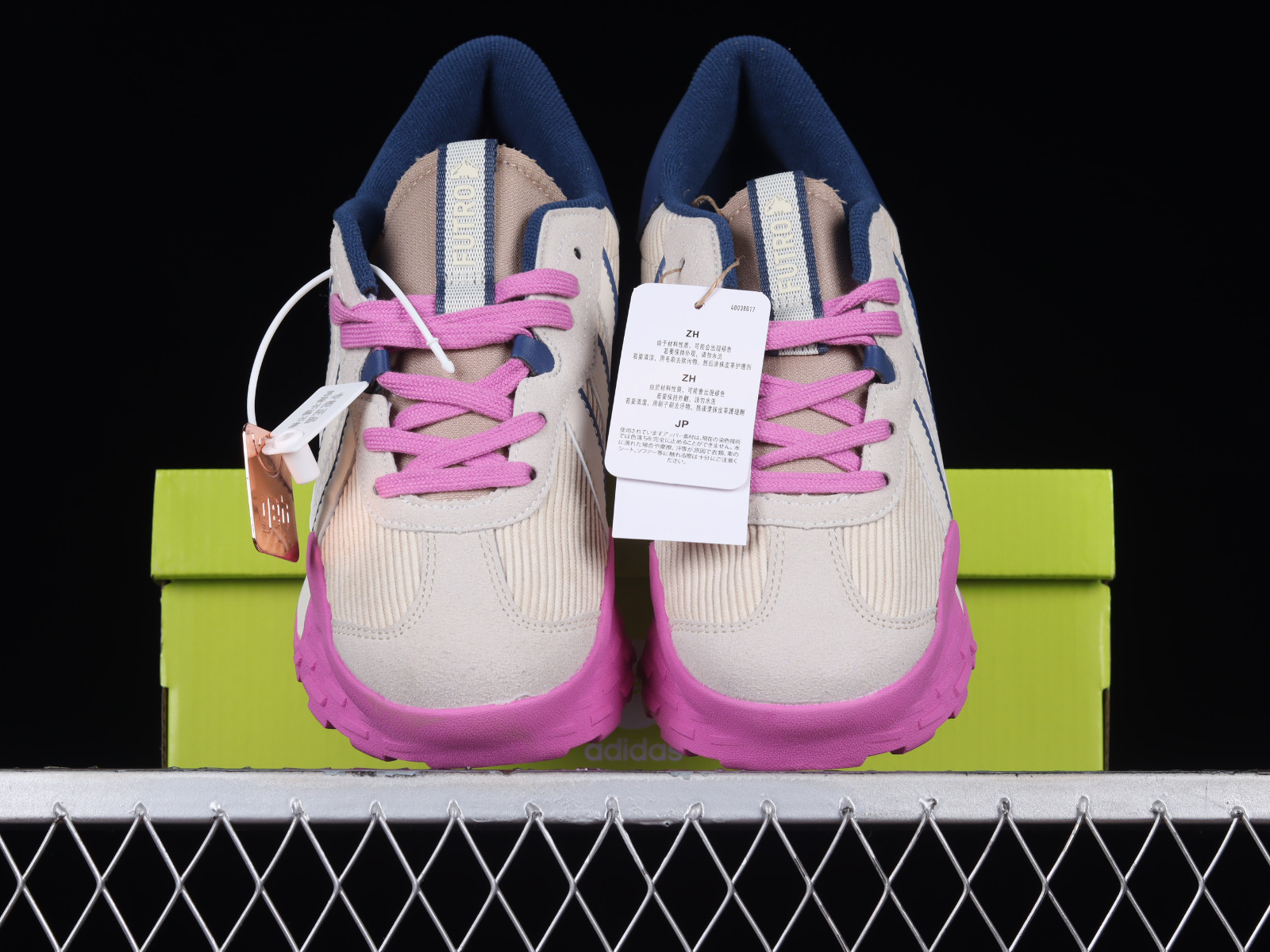 Adidas neo weiß pink hot sale