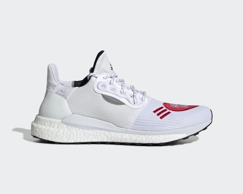 StclaircomoShops - HUMAN MADE x Adidas Solar Hu Love Cloud White Red EG1837  - adidas german headquarters in new york beach house