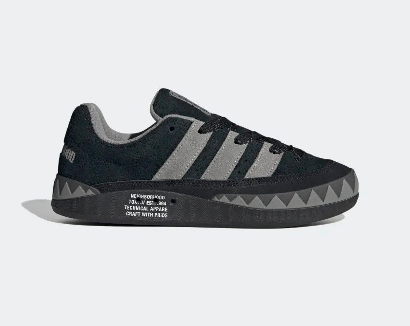 Verraad investering Ontwaken StclaircomoShops - NEIGHBORHOOD x Adidas Adimatic Core Black Charcoal Solid  Grey HP6770 - b37919 adidas running shoes black friday deals