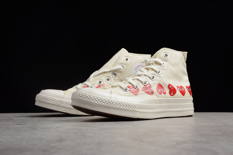 Comme des garcons converse plateforme sale