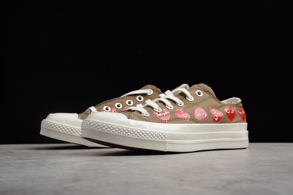 Comme des Garçons x Converse Chuck Taylor All Star 70 OX Brown 150207C -  RvceShops - Кеди converse блакитні