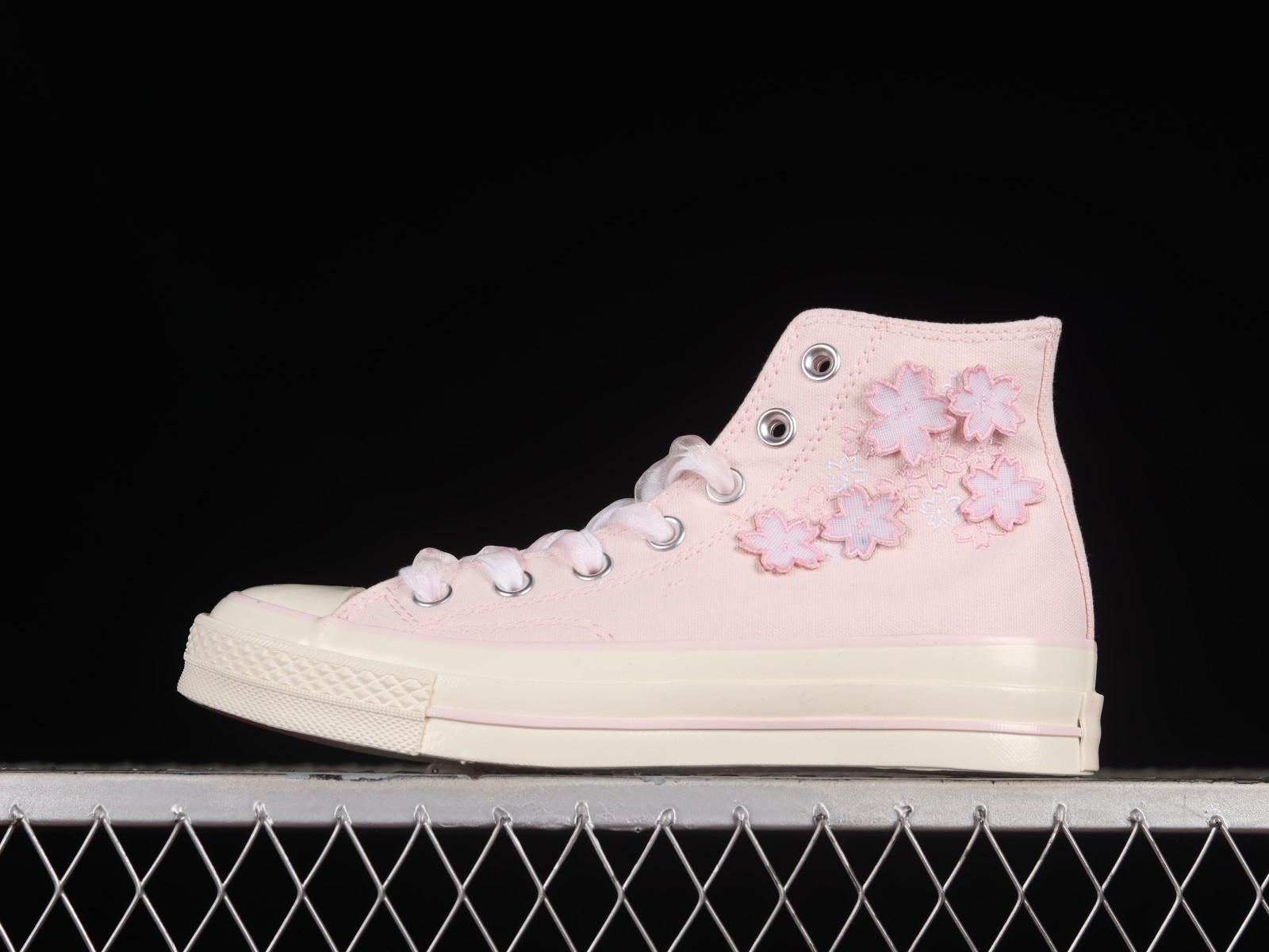 Converse navy cherry blossom shop