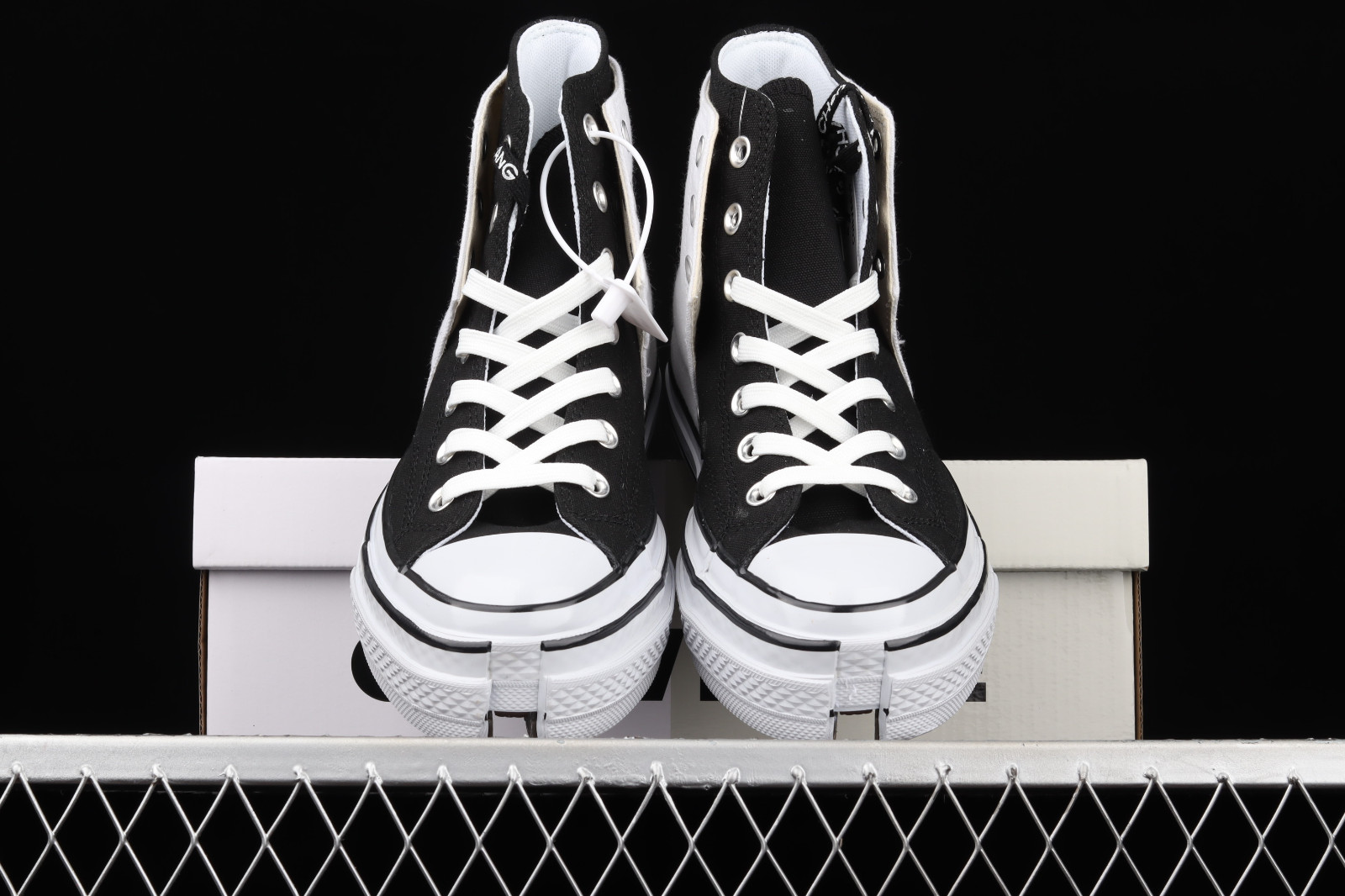 Converse Chuck Taylor All-Star 2-in-1 70s Hi Feng Chen Wang Ivory Black  169839C - RvceShops