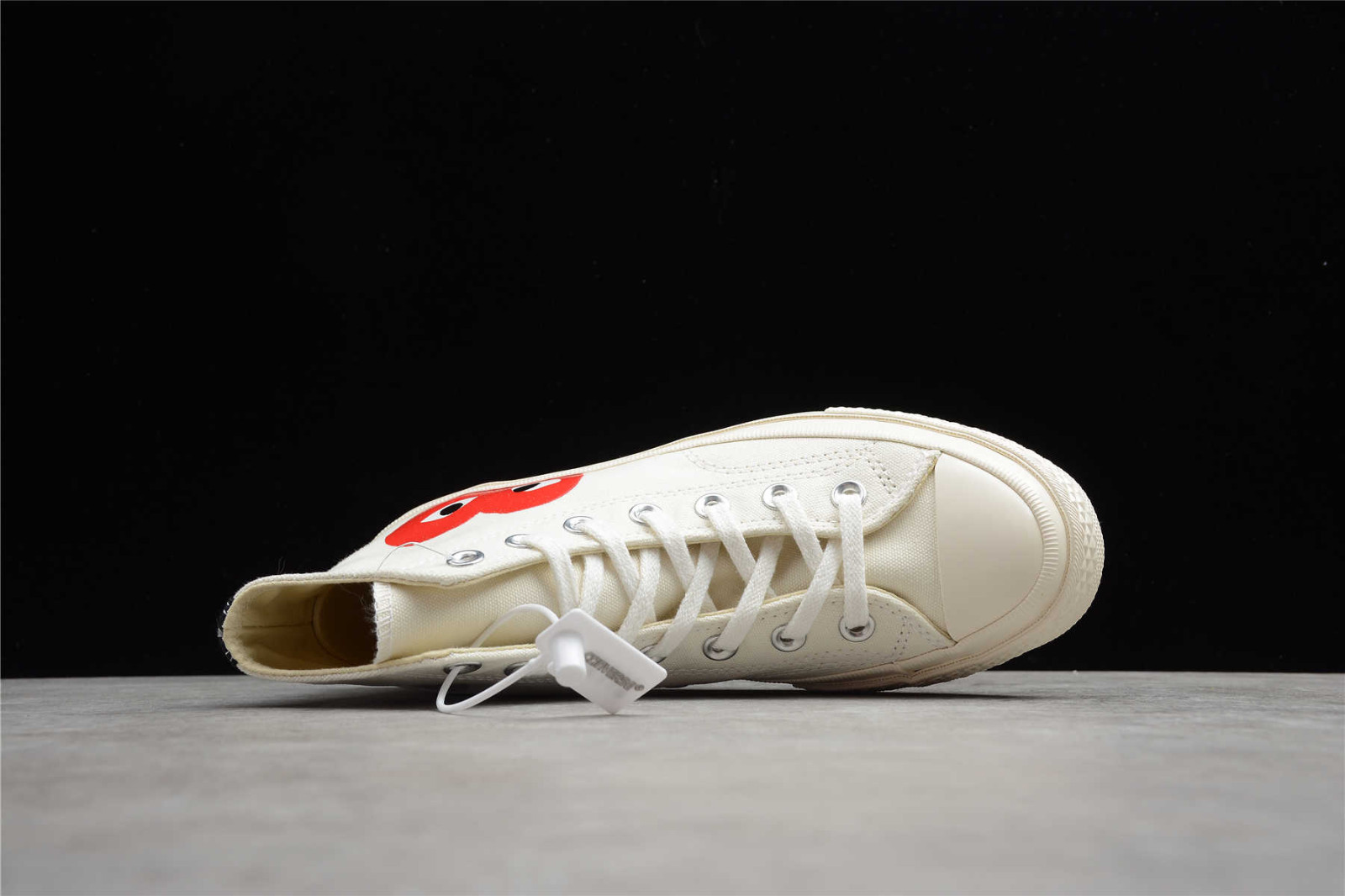 Star 70s Hi Comme des Garcons PLAY Zapatos blancos 150205C