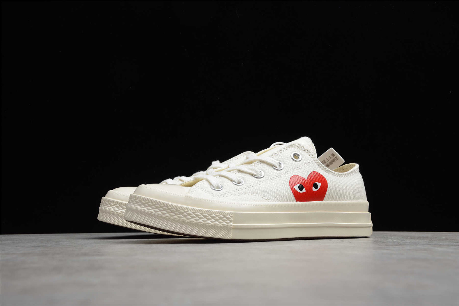 Converse Chuck Taylor All GaleriahitShops Converse Shoes Star 70s Ox Comme des Garcons PLAY White Shoes 150207C Wear your basketball shoes to practice