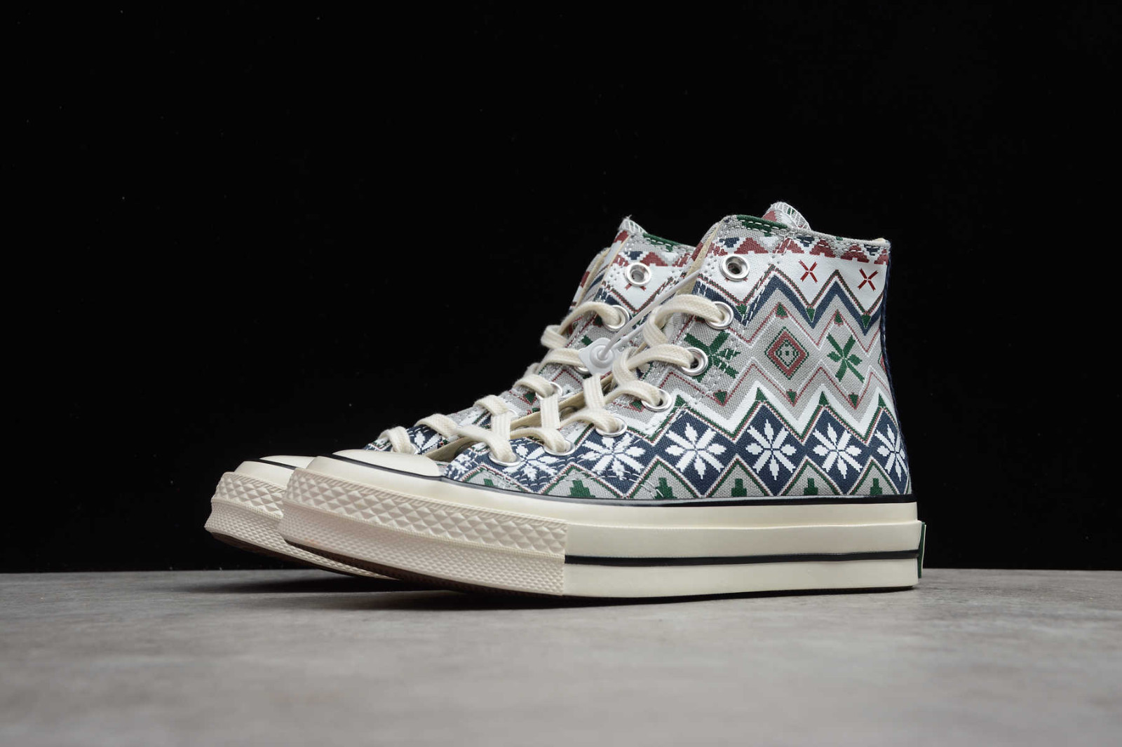 Get these now at Converse Converse Chuck Taylor All Star 70 High Holiday Sweater Ash Stone 169352C Converse Shoes GaleriahitShops