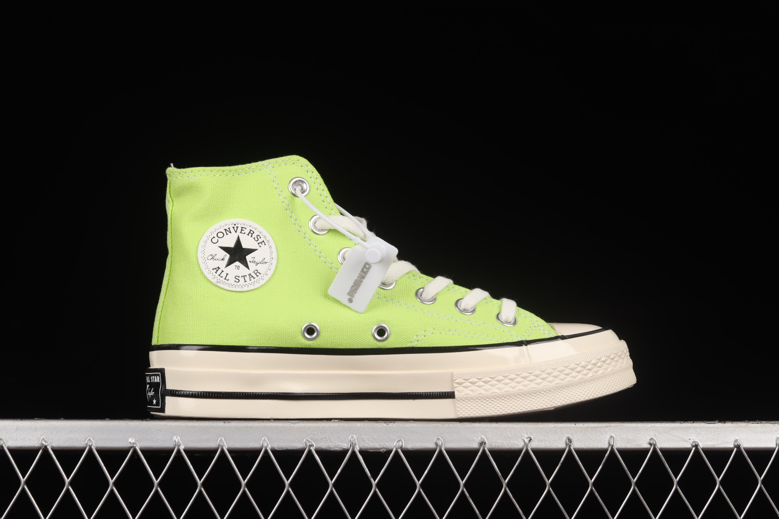 Converse AS D Ro StclaircomoShops Converse Chuck Taylor All Star 70s Hi Lime Twist Egret Black 172141C Converse Shoes